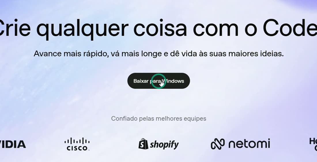 Passo 3: Clique em “Baixar para Windows”